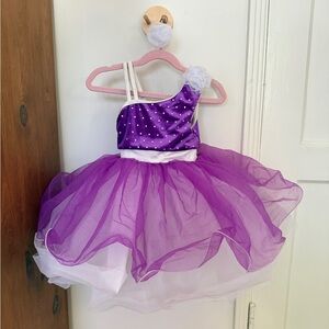 Girls dance costume tutu 3t Weissman